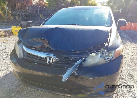 2012 Honda Civic Lx из США, поврежденный, VIN 2HGFB2F54CH564111